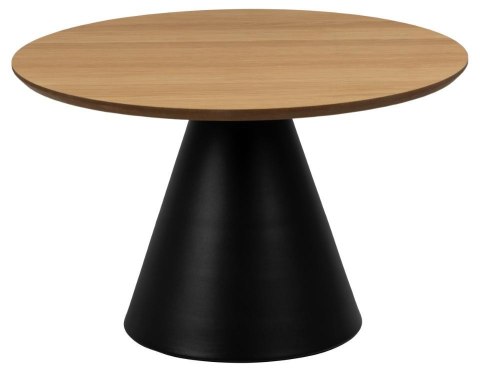 Stolik Soli 65cm dąb/czarny ( Rozmiar: uniwersalny )