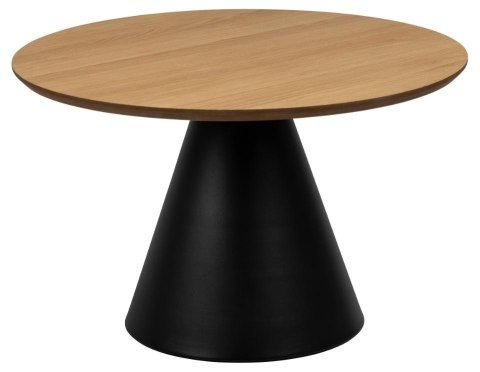 Stolik Soli 65cm dąb/czarny ( Rozmiar: uniwersalny )