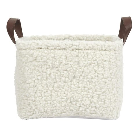 Zestaw 3 koszy Boucle kremowe ( Rozmiar: uniwersalny )