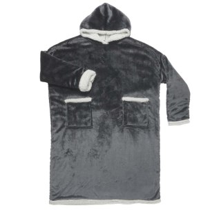 Bluza długa/ snuddie szara ( Rozmiar: uniwersalny )