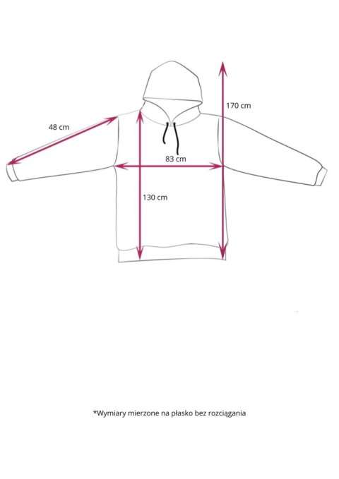 Bluza długa/ snuddie szara ( Rozmiar: uniwersalny )