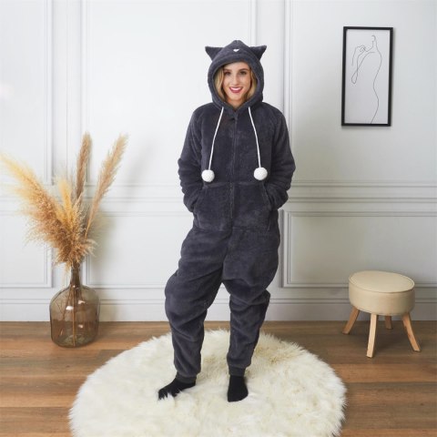Kombinezon Onesie Kot rozmiar XL szara ( Rozmiar: uniwersalny )