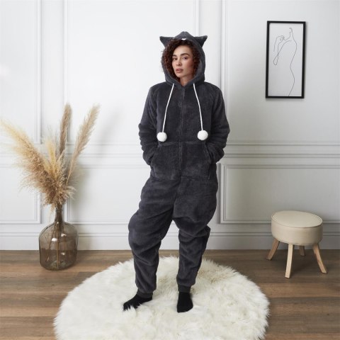 Kombinezon Onesie Kot rozmiar XL szara ( Rozmiar: uniwersalny )
