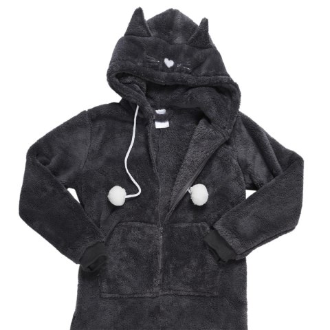 Kombinezon Onesie Kot rozmiar XL szara ( Rozmiar: uniwersalny )