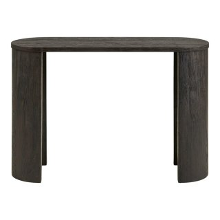 Konsola Bibione do salonu nowoczesna ciemnobrązowa 114 cm ( Rozmiar: uniwersalny )
