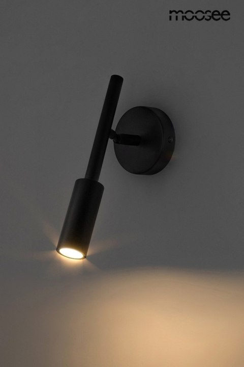 MOOSEE zestaw 2 lamp ściennych PRISMA czarny