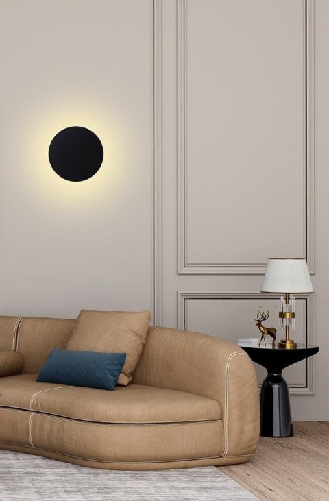 MOOSEE zestaw 2 lamp ściennych SHADOW SUN 25 czarny