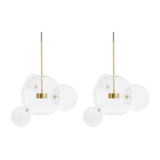 MOOSEE zestaw 2 lamp wiszących CAPRI 4 złoty