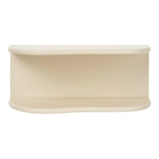 Półka ścienna Botta beżowa nowoczesna do salonu 44 cm ( Rozmiar: uniwersalny )