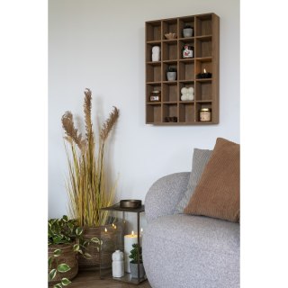 Półka ścienna Moss drewniana z sosny naturalnej do salonu 63 cm ( Rozmiar: uniwersalny )