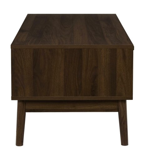 STOLIK KAWOWY ŁAWA BELLAGIO, DO SALONU, LOFT, Z SZUFLADĄ, 100 CM, ORZECH
