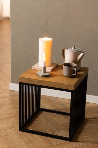 Stolik kawowy Strington 40x40cm dab ( Rozmiar: uniwersalny )