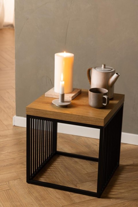 Stolik kawowy Strington 40x40cm dab ( Rozmiar: uniwersalny )
