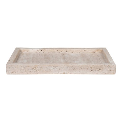 Taca prostokątna trawertynowa House Nordic do serwowania i dekoracji 30,5x15 cm ( Rozmiar: uniwersalny )