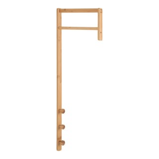 Wieszak ścienny do przedpokoju Trento bambusowy naturalny 82 cm ( Rozmiar: uniwersalny )