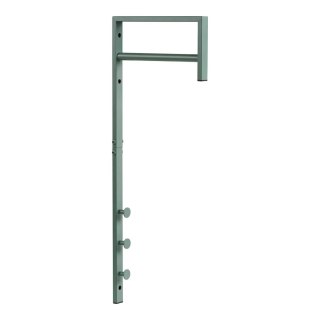 Wieszak ścienny do przedpokoju Trento zielony metalowy 82 cm ( Rozmiar: uniwersalny )