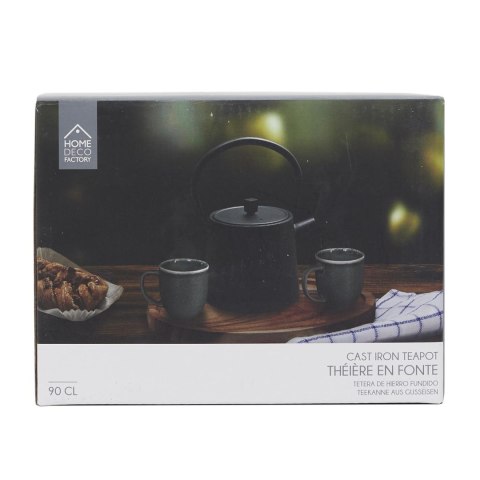 Imbryk żeliwny czarny 900ml ( Rozmiar: uniwersalny )