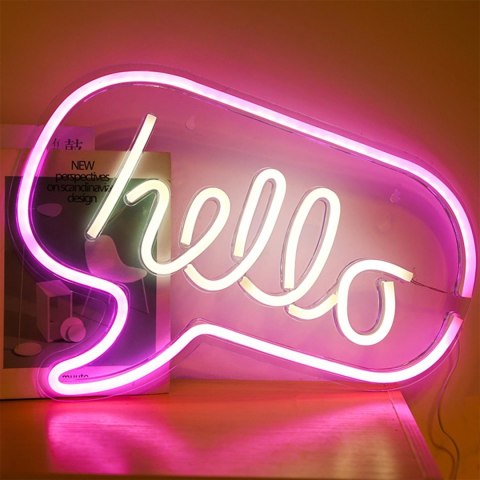 Lampa HELLO Neon LED ( Rozmiar: uniwersalny )