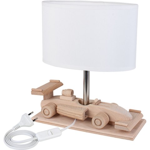 Lampa stołowa Wyścigówka biała