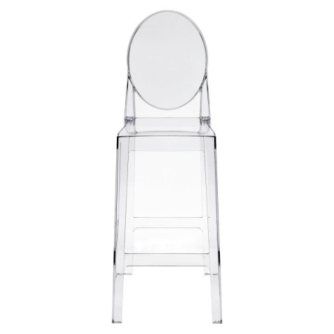 Stołek barowy Viki transparentny 75cm ( Rozmiar: uniwersalny )