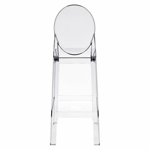 Stołek barowy Viki transparentny 75cm ( Rozmiar: uniwersalny )