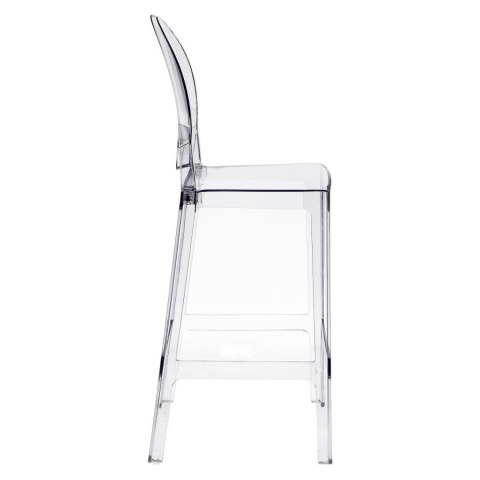 Stołek barowy Viki transparentny 75cm ( Rozmiar: uniwersalny )