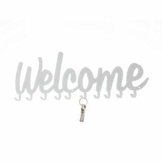Wieszak ścienny Welcome biały ( Rozmiar: uniwersalny )