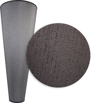 Lampa podłogowa CHINKA - orzech