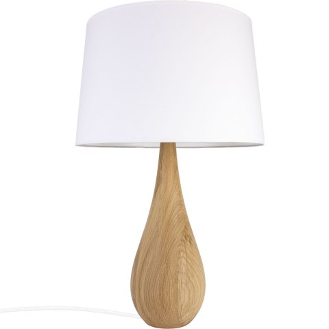 Lampa stołowa komodowa VASE - dąb