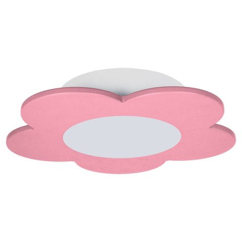 Lampa sufitowa plafon Fiore LED róż