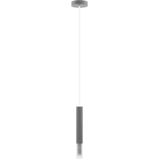 Lampa wisząca Madera2 klosz 1 pł szary