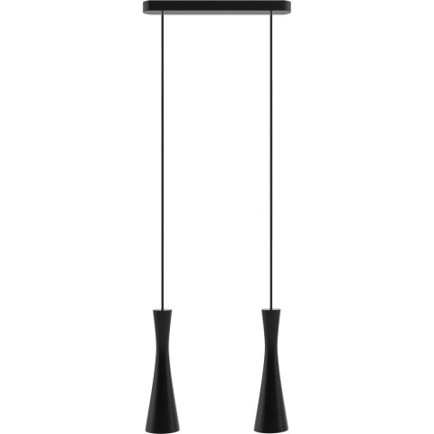 Lampa wisząca czarna Vegas 2 pł