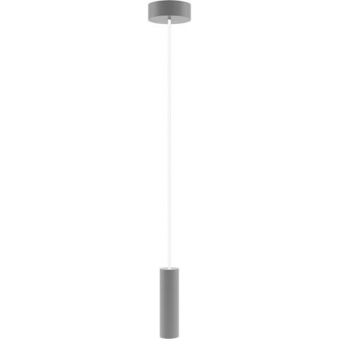 Lampa wisząca szara Madera 1 pł