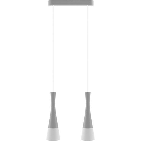 Lampa wisząca szara Vegas2 2pł