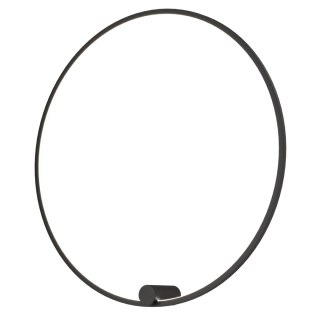 Kinkiet Ringa L 1xLED czarny WL0116-L-BK