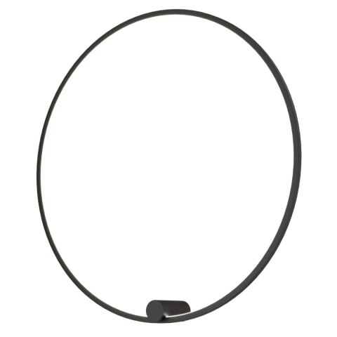 Kinkiet Ringa L 1xLED czarny WL0116-L-BK