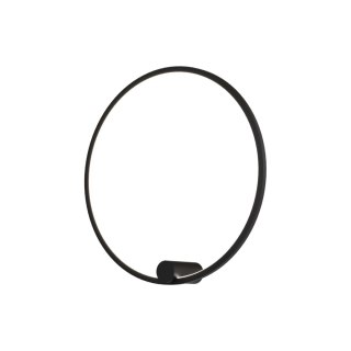Kinkiet Ringa M 1xLED czarny WL0116-M-BK
