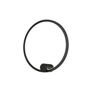 Kinkiet Ringa S 1xLED czarny WL0116-S-BK
