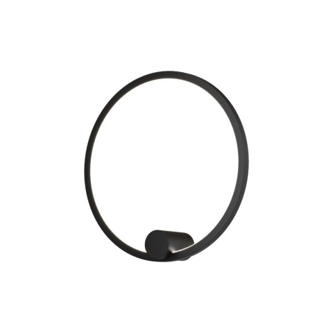 Kinkiet Ringa S 1xLED czarny WL0116-S-BK