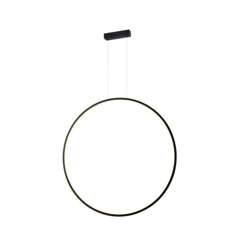 Lampa Wisząca Loop M 1xLED czarna IP44 PL0119-85-BK