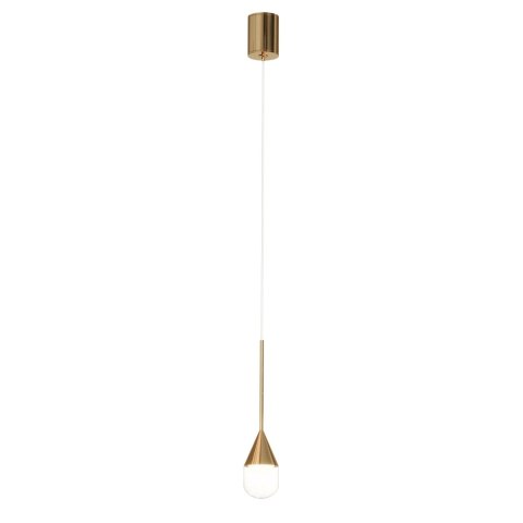 Lampa Wisząca Nata 1xLED złota PL0104-GD