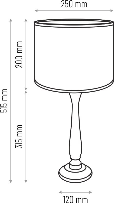 Lampa stołowa BERTA butelkowa zieleń