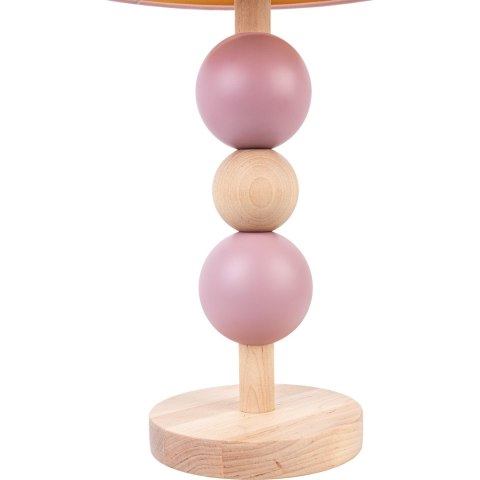 Lampa stołowa Bolla pudrowy róż