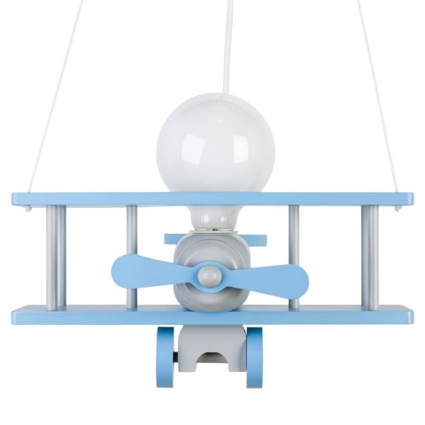 Lampa wisząca Samolot mały - szaro-niebieski
