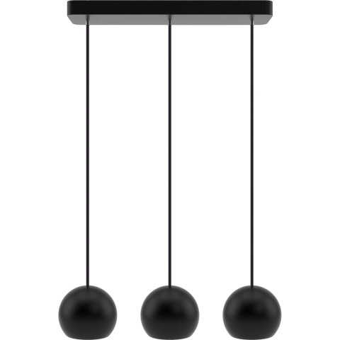 LAMPA WISZĄCA DREWNIANA LED AETHERA, 3XGU10, DĘBOWA, NAD STÓŁ, SALON, LOFT