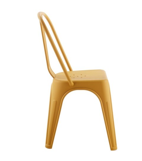 Zestaw 4 Krzeseł TOWER PARIS PP UV żółte