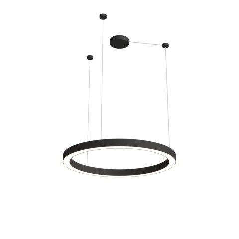 Żyrandol Aurum M Zmienna Barwa Światła LED czarny PL0116-90-CCT-BK