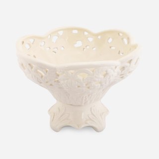 Ceramiczna Misa Dekoracyjna na Stabilnej Nóżce 20 cm