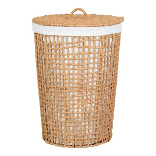 KOSZ NA PRANIE VELLUTO, HOUSE NORDIC, BOHO, NATURALNY, POJEMNIK NA BIELIZNĘ