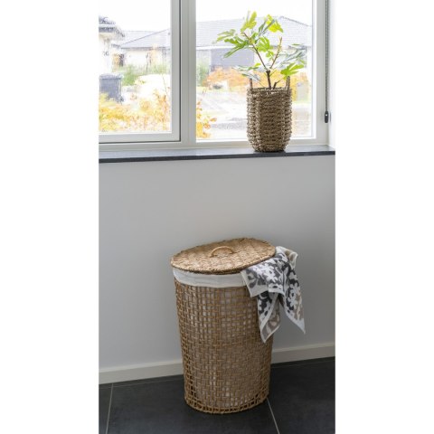 KOSZ NA PRANIE VELLUTO, HOUSE NORDIC, BOHO, NATURALNY, POJEMNIK NA BIELIZNĘ